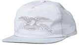 Anti Hero - Basic Eagle Snapback Hat | White