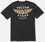 Volcom - Hi Flyer Tee | Washed Black Heather