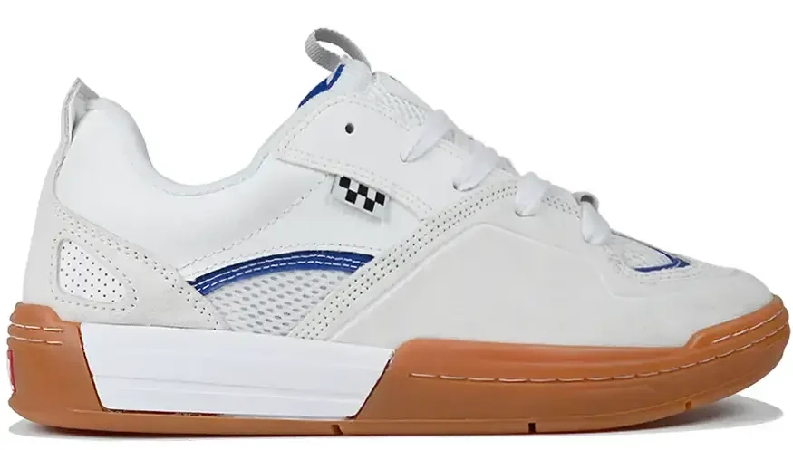 国内配送 VANS SKATE MIXXA WHITE/LIGHT BLUE Vans - Skate Mixxa Shoes | White Light Blue – Plusskateshop.com