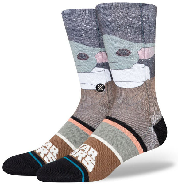 Stance - Star Wars 'Grogu By Jaz' Socks | Splatter Grey