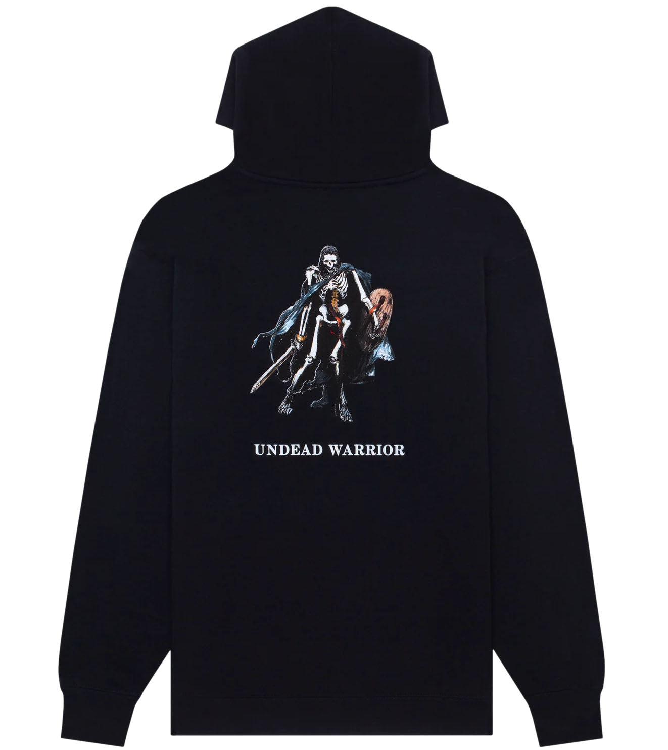 【HOCKEY】 UNDEAD WARRIOR ZIP UP HOODIE / BLACK Hockey - Undead Warrior Zip-Up Hoodie | Black