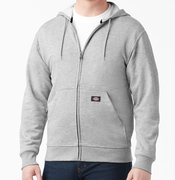 Dickies - Midweight Fleece Zip Hoodie | Heather Grey