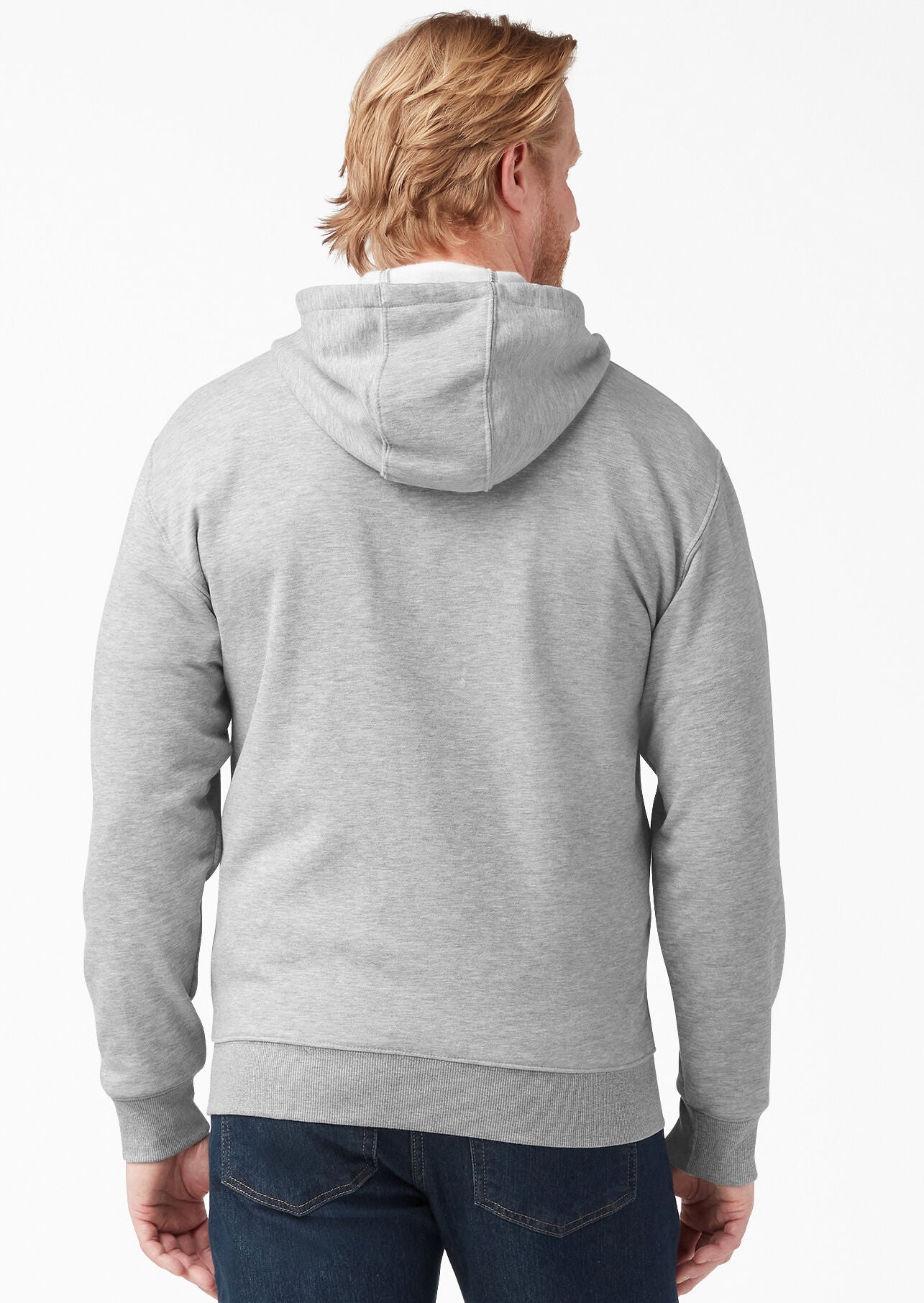 トップス Dickies zip hoodie Dickies - Midweight Fleece Zip Hoodie | Dark Heather Grey