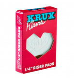 Krux - 1/4" Risers | White