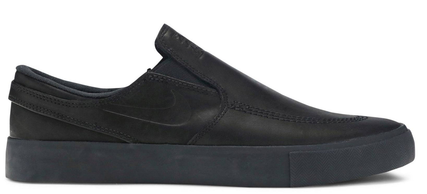 Nike SB - Janoski Slip RM ISO Shoes | Black Black (Leo Baker) PlusSkateshop.com