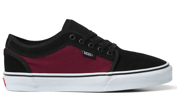 Vans chukka low forever black clearance red