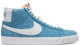 Nike SB - Blazer Mid Shoes | Cerulean White