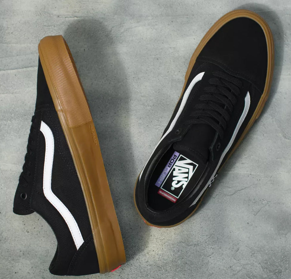 Vans Skate Old Skool Shoes Black Gum