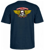 Powell Peralta - Winged Ripper Tee | Navy