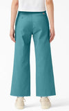Dickies - Women's Cropped Ankle Twill Pants | Rinsed Porcelain