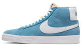 Nike SB - Blazer Mid Shoes | Cerulean White