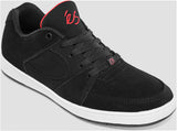 éS - Accel Slim Shoes | Black White Red