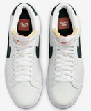 Nike SB - Blazer Mid ISO Shoes | White Green