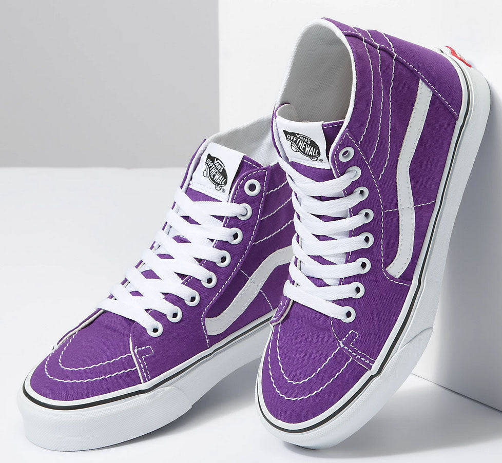 Vans buy purple wavy days stacks size 8