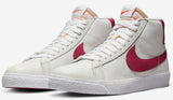 Nike SB - Blazer Mid ISO Shoes | White Sweet Beet