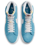 Nike SB - Blazer Mid Shoes | Cerulean White