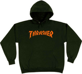 Thrasher - Burn It Down Hoodie | Dark Chocolate