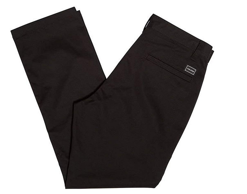 Volcom - Frickin Skate Stretch Chino Pants | Black – Plusskateshop.com