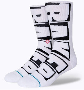 Stance - Baker Socks | White