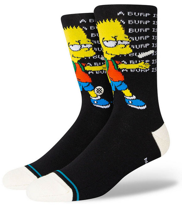Stance - The Simpsons 'Troubled' Socks | Black