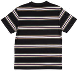 Welcome - Thelema Stripe Knit Tee | Black Forest