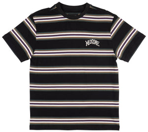 Welcome - Thelema Stripe Knit Tee | Black Forest