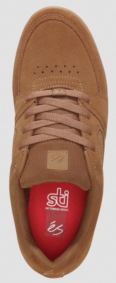 éS Accel Slim Shoes Brown Gum – - Main Image