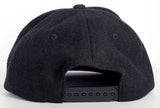 Satori - Link Embroidery Snapback Hat | Black