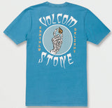 Volcom - Stoned2dabone Tee | Blue Drift