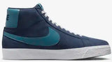 Nike SB - Blazer Mid Shoes | Midnight Navy Aqua