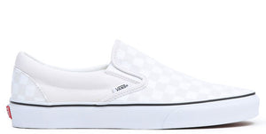 Vans - Classic Slip-On Shoes | Cloud White (Checkerboard)