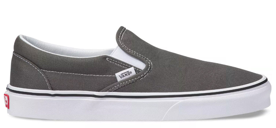国内配送 VANS CLASSIC SLIP-ON CHARCOAL Vans - Classic Slip-On Shoes | Charcoal – Plusskateshop.com