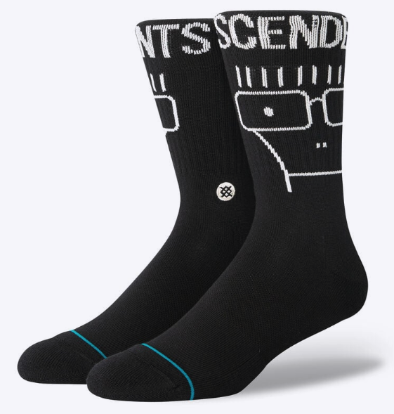 Stance - Descendents Socks | Washed Black
