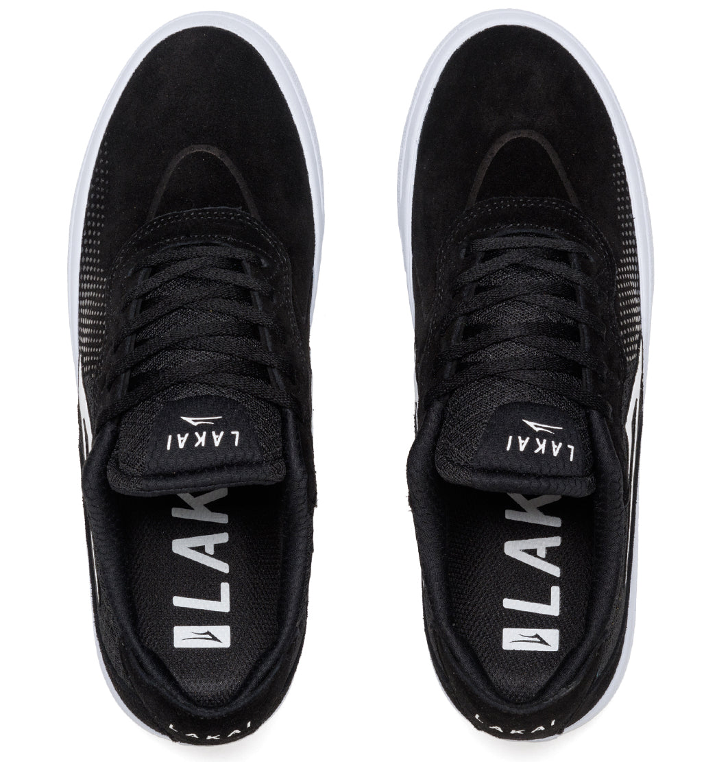 Lakai - Essex Shoes | Black White – Plusskateshop.com