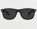Volcom - Fourty6 Sunglasses | Matte Black (Polarized)