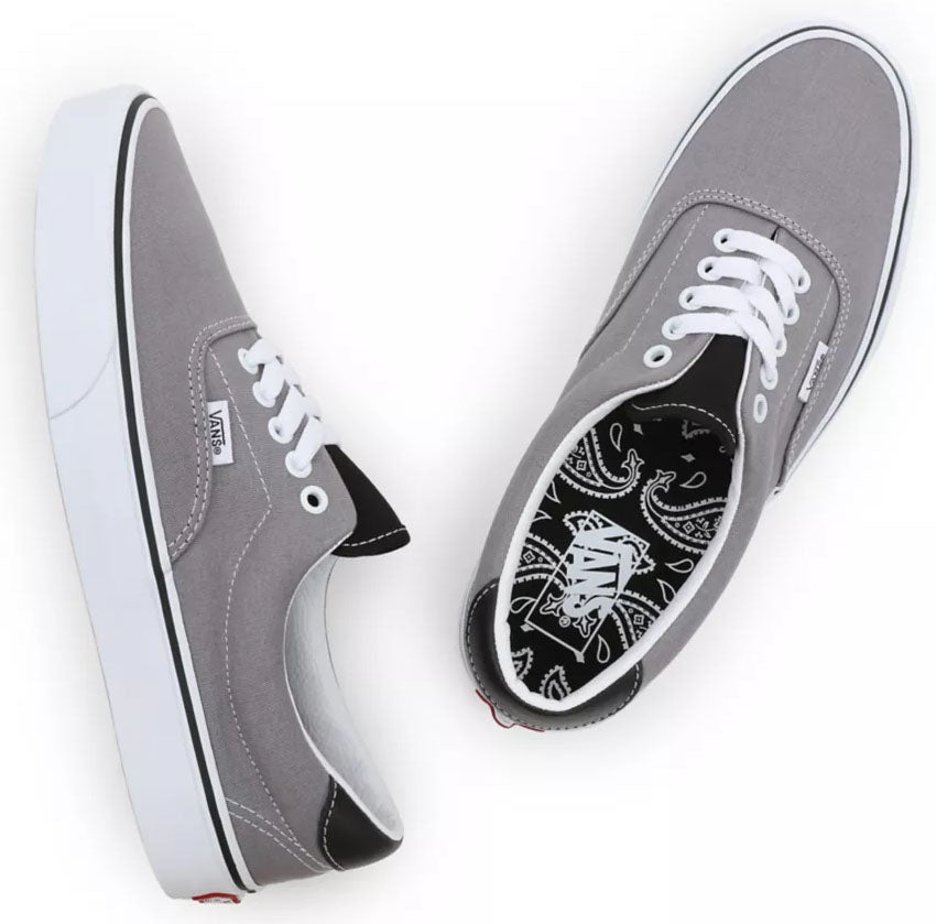 Leather Cord Vans Era 59 Black And Grey Vans Unisex Era 59 Lace Up