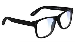 Glassy - Leonard Gamer Glasses | Matte Black / Clear