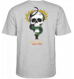 Powell Peralta - McGill Skull and Snake Tee | Athletic Heather