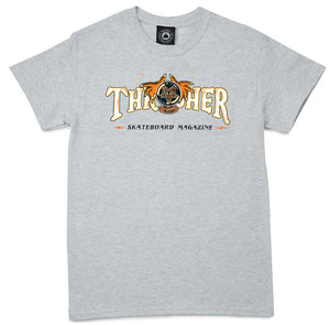Thrasher - Fortune Logo Tee | Ash Grey