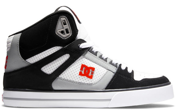 DC - Pure High-Top Shoes | Black White Red
