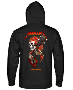 Powell Peralta - Metallica Collab Hooded Sweatshirt | Black