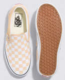 Vans - Classic Slip-On Shoes | Honey Peach (Checkerboard)