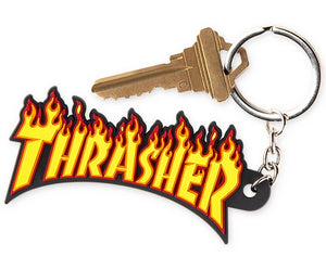 Thrasher - Flame Logo Keychain