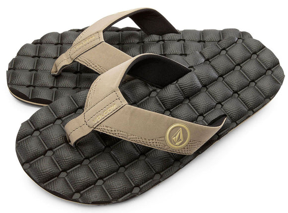 Volcom - Recliner Sandals | Khaki