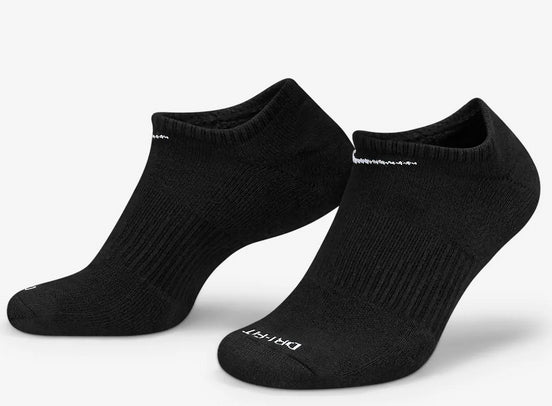 Nike SB - Everyday Plus No Show 3-Pack Socks | Black