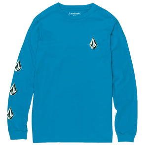 Volcom - Iconic Stones L/S Tee | Carolina Blue