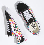 Vans - Old Skool Shoes | Black (Floral Checkerboard)