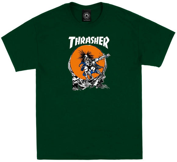 Thrasher - Skate Outlaw Tee | Forest Green