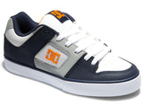 DC - Pure Shoes | White Grey Blue