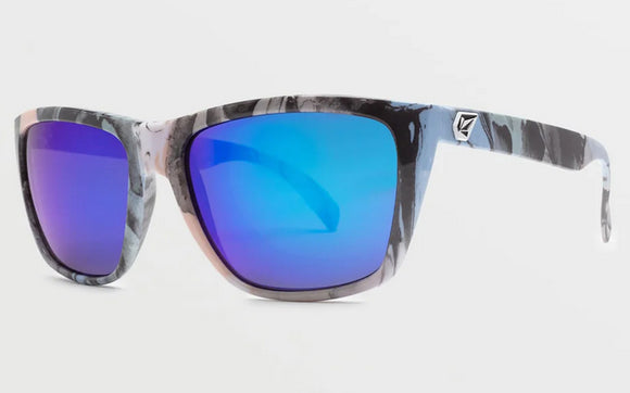 Volcom - Plasm Sunglasses | Skulls Blue